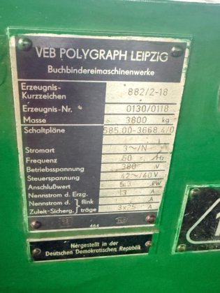 1984 Polygraph Brehmer 882/2-18