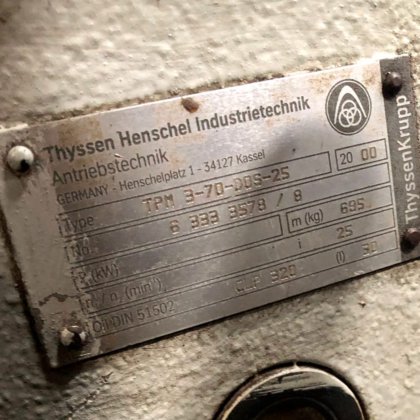 2000 Redutor Flender