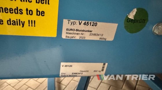 2023 Van Trier V45120 Dosing