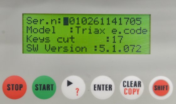 Silca Triax E Code Electronic