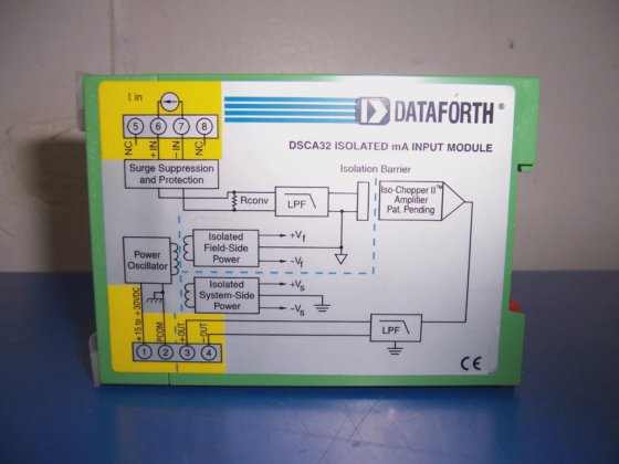 12623 dataforth DSCA32 isolated mA