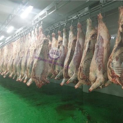 交钥匙工程 牛屠宰场设备 牛加工输送轨道系统机器