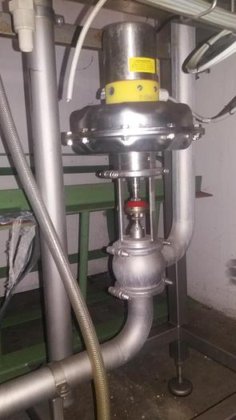 衛生センターを備えた加圧ステーション