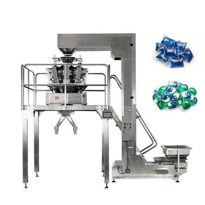 用于宠物食品豆类谷物茶叶的半自动自立袋灌装包装机