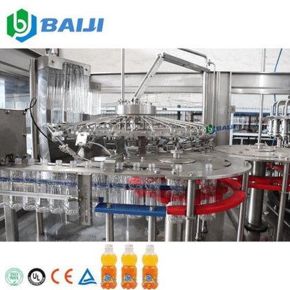 BAIJI 全自动水果苹果芒果果汁饮料灌装机