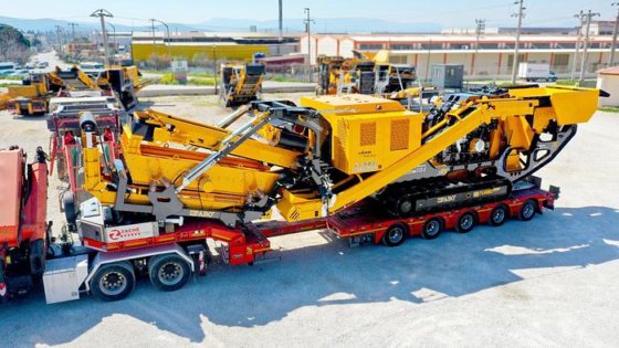 移动冲击式破碎机