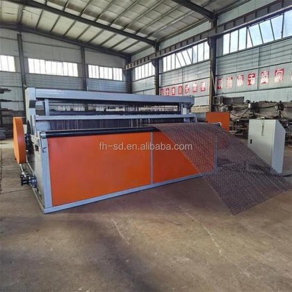 高效轧花网编织机 全自动轧花网编织机