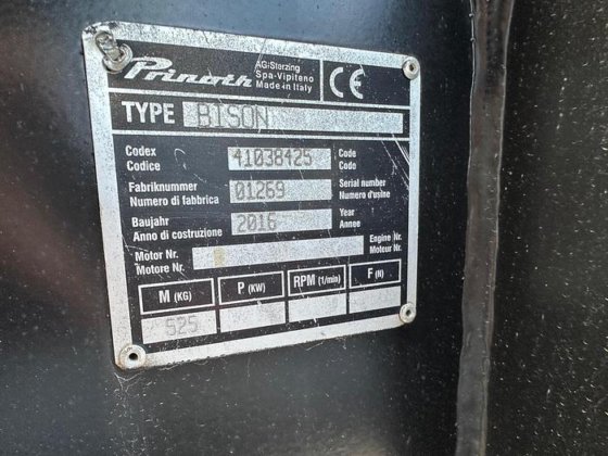 2016 Prinoth Bison X