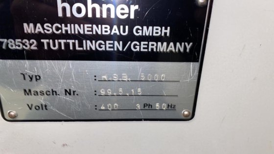 1999年製ホーナー HSB-5000
