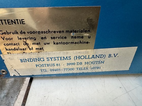 Thermobinder Booktaper