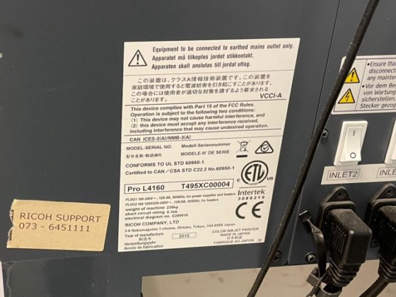 2015 理光 Pro L4160