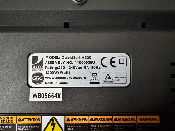 GBC – クイックスタート H320