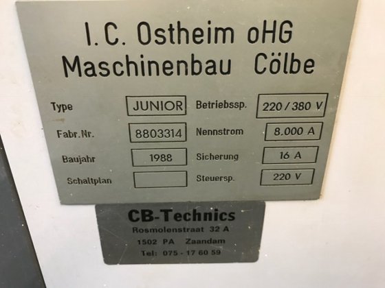 1988年 メカノッチジュニア