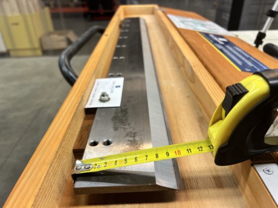 ギロチン用のナイフ