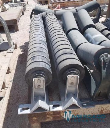 42" 带道冲击回滚辊