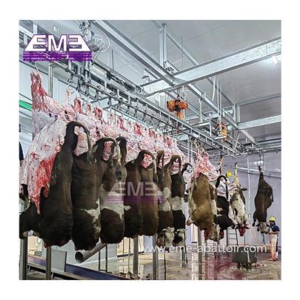 中国制造的奶牛屠宰场机械牛肉屠宰场肉类加工设备奶牛屠宰机