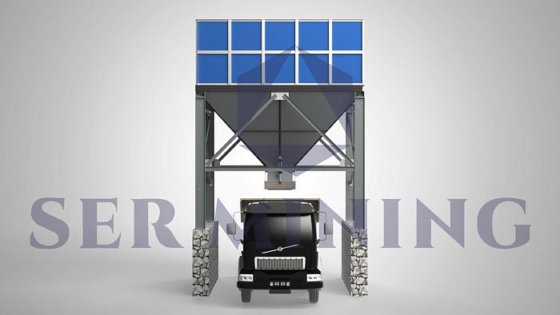 Sermaden 二次ホッパー – 事前破砕材料処理のための信頼性の高いソリューション