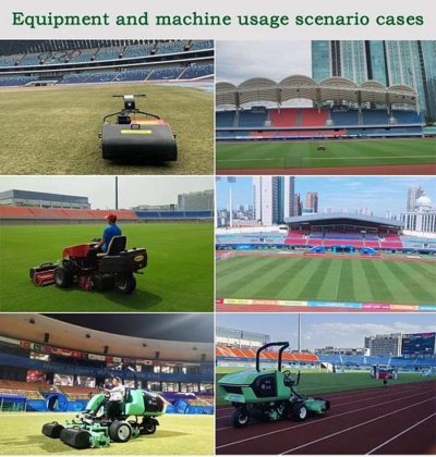 プロのスポーツ フィールド草刈機高精度シリンダー工業用/DIY 4 ストローク高性能効率的な耐久性
