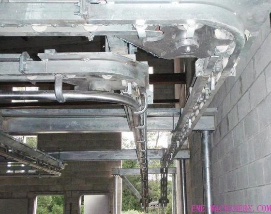 定制的工业化牛屠宰设备 屠宰场机器 屠体输送轨道 牛屠宰场