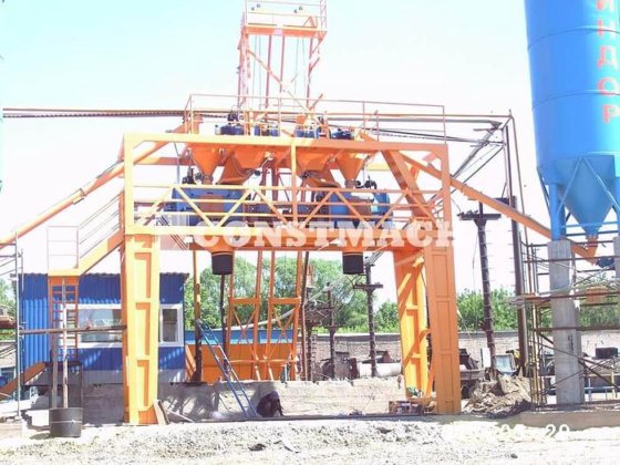 固定式コンクリートバッチングプラント