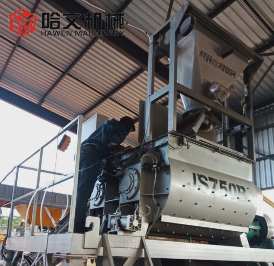 建設機械 コンクリートミキサー 混合機械