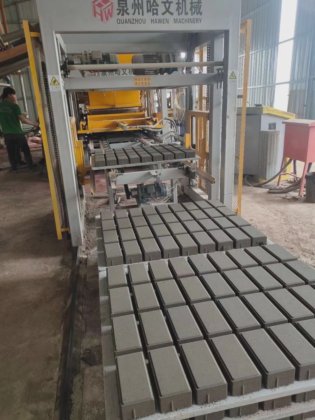 油圧振動レンガ機透水性コンクリートブロック機械長方形用