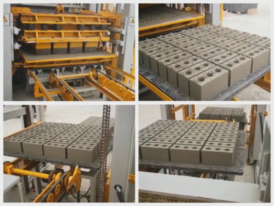 ドイツ技術のサーボモーターを搭載した油圧振動セメントブロックレンガ機械