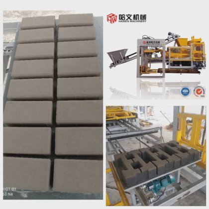 セメントレンガ製造機、カーブストーン、インターロッキング、空洞ブロックおよびレンガ製造機 ガーナ用