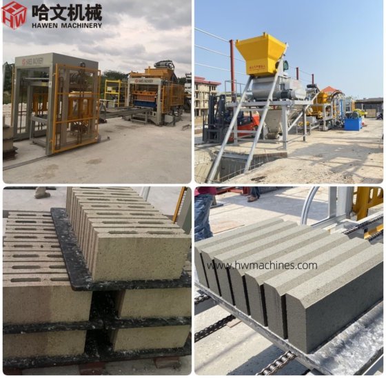 高効率の最良の油圧自動ブロック製造機、インターロッキング舗装ブロック機、フィリピンのレンガ製造機