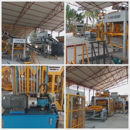 アラブ首長国連邦の自動コンクリート中空ブロック製造機