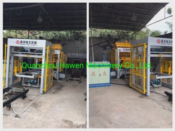 自動レンガ製造プラント、空洞ブロック製造プラント、舗装石レンガプラント、ケニアでの販売