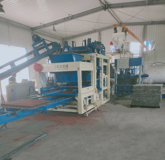 コンクリート建設ブロック機械生産ライン