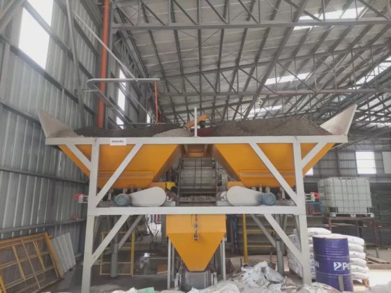 Concrete Batching Machine Using with