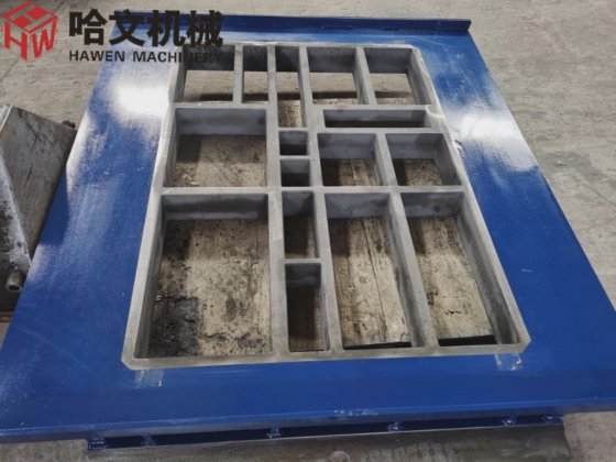 インターロッキング舗装型枠 空洞ブロック機 固形レンガ圧縮機