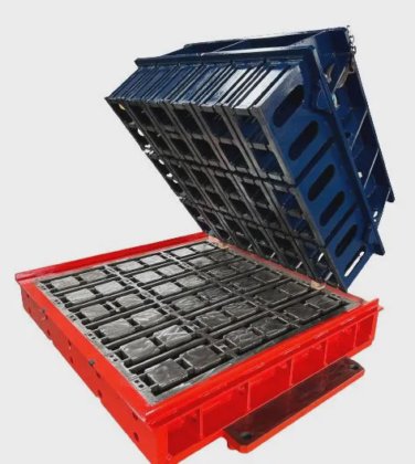 ドイツの技術によるコンクリートブロック、レンガ、舗装用タイル、カーブストーンの型枠を製造するレンガ機械用。