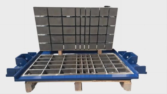 ドイツの技術によるコンクリートブロック、レンガ、舗装用タイル、カーブストーンの型枠を製造するレンガ機械用。