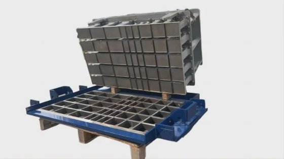 ドイツの技術によるコンクリートブロック、レンガ、舗装用タイル、カーブストーンの型枠を製造するレンガ機械用。