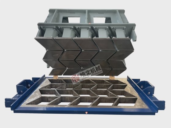 コンクリートの踏み石型のレンガ製造機械