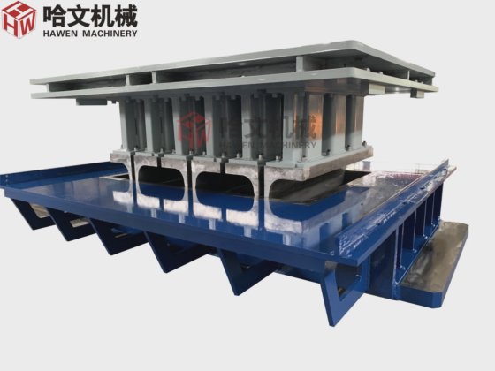 ブロック生産用のレンガ製造機の型