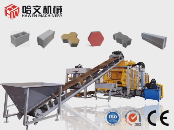 Qt10-15 Versatile Concrete Block Machine