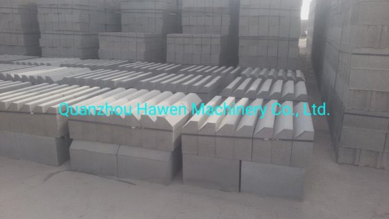 Qt10-15 完全自動カーブストーン製造機ライン カーブストーン製造機