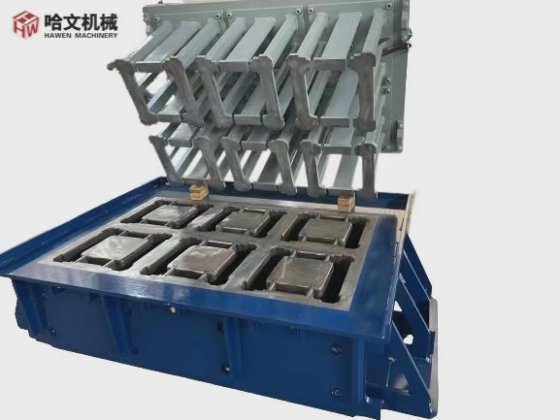 トルコのエルコン、ベス、ベトンセン、ムッサンのコンクリートハローブロック型、ブロック、パバー、レンガ製造機