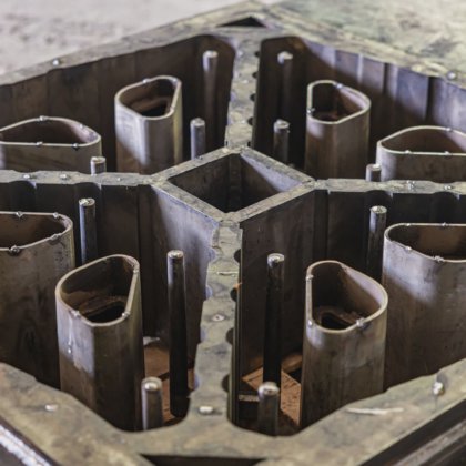 コンクリートレンガ舗装型枠