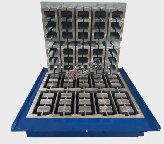 ロシアで販売されている鋼製コンクリートブロックレンガ舗装型枠