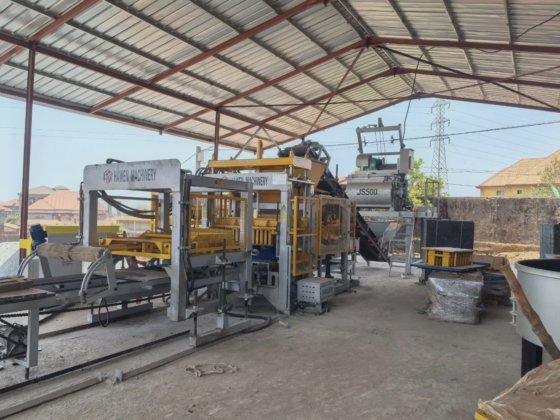 Precast Concrete Brick Machine Terrazzo Floor Paving Slabs Equipment in ...