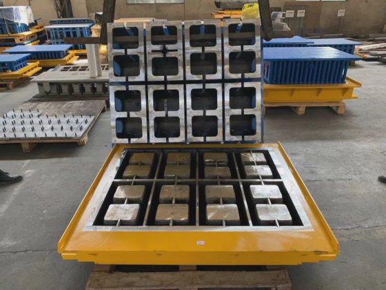 ドイツ製のコンクリート舗装ブロック型が南アフリカにあります。