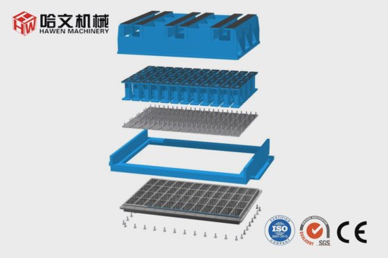 ドイツの技術による油圧サーボモーター振動コンクリートブロックレンガ舗装機械