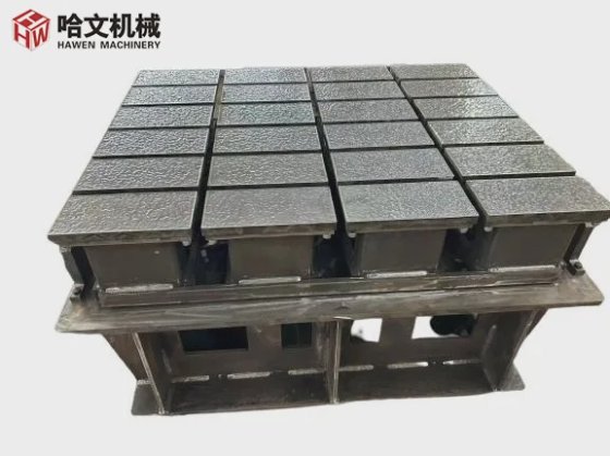 ドイツ コンクリートブロックレンガ舗装機型