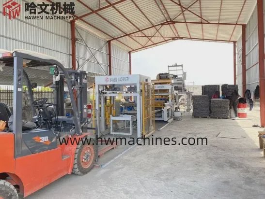 Qt4-15block 高品質自動レンガ製造機の工場直販