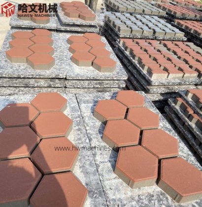 ホットセール完全自動操作セメントレンガブロック舗装石製造機械